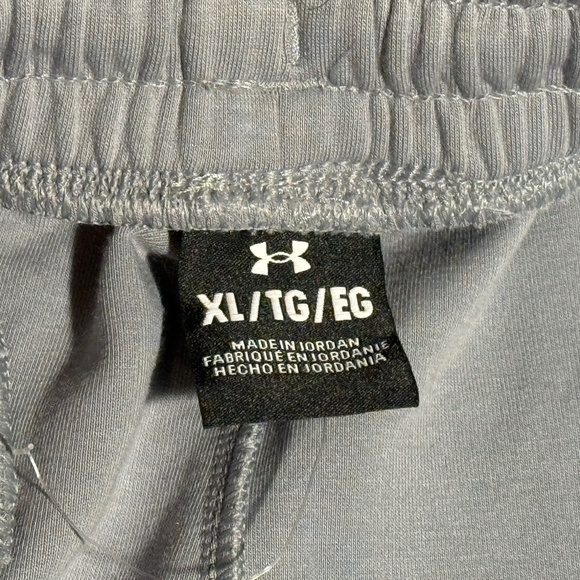 Under Armour Fleece Joggers | Grey | XL | NWT - Picture 4 of 7